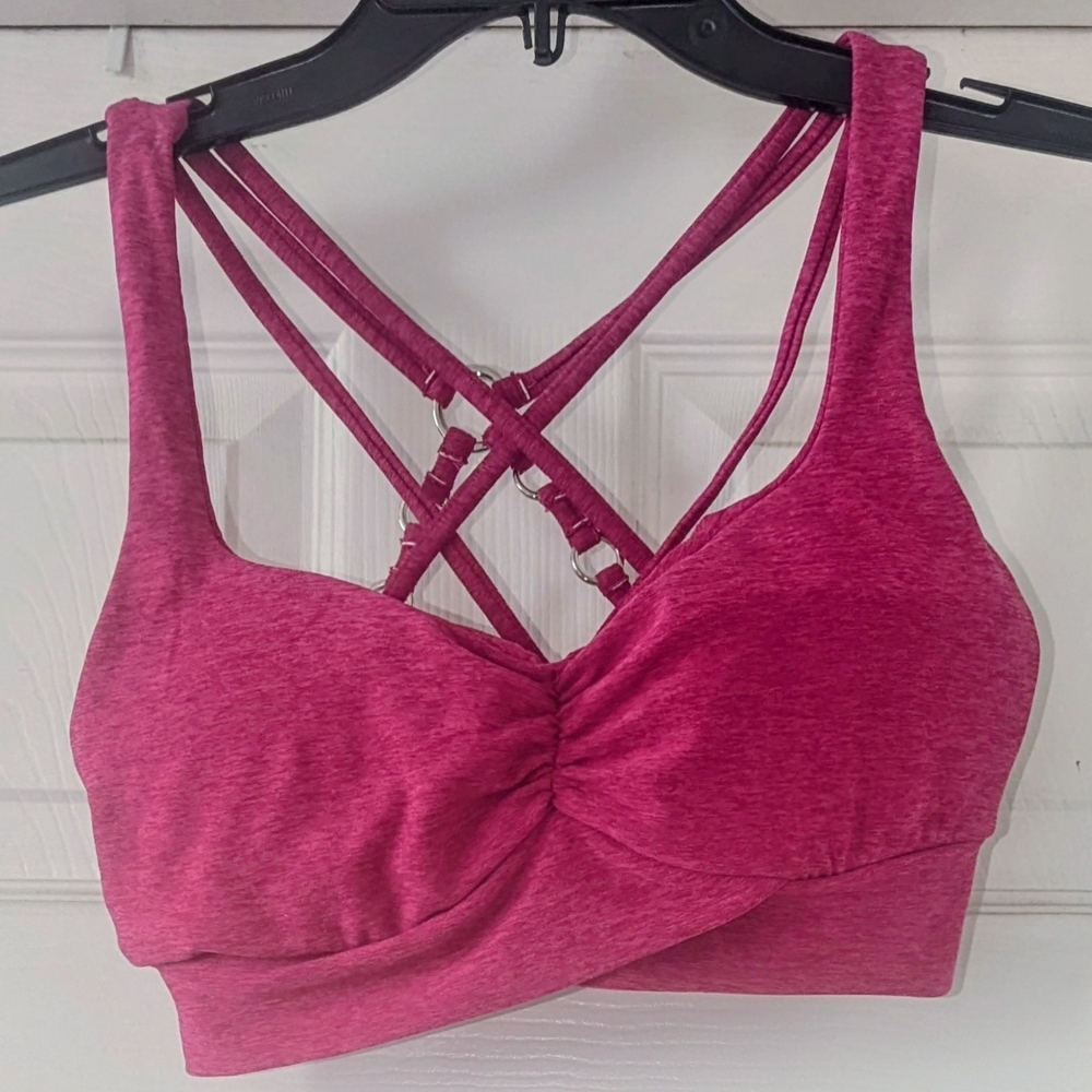 Bombshell Sportswear Pink Crop Top